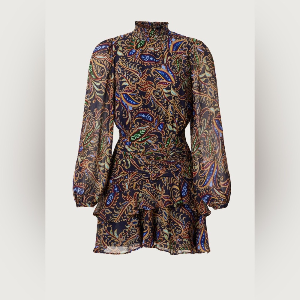 Yumi Kim Multicolor Paisley Mini Dress